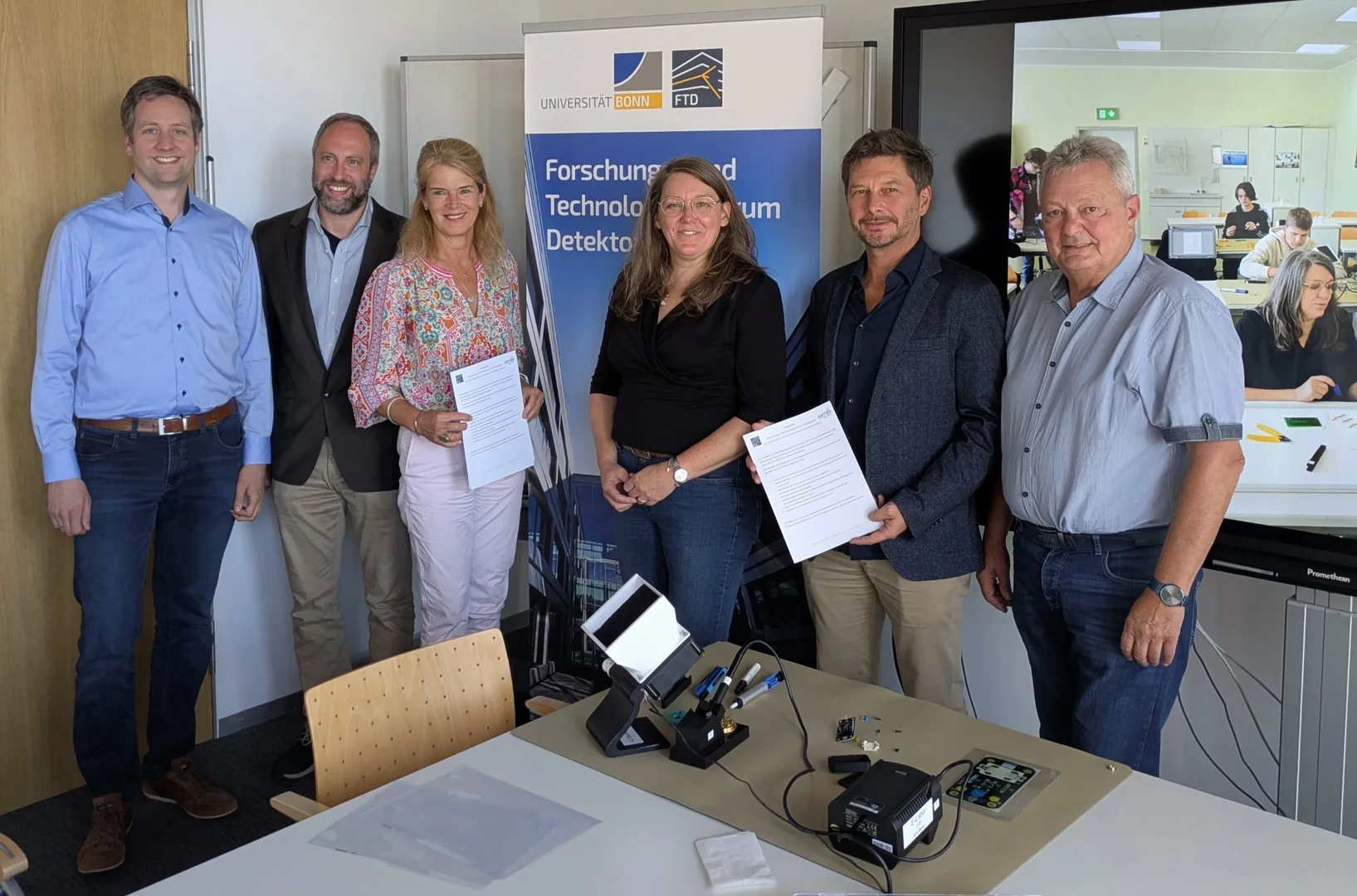 Kooperationsvereinbarung (von links): Kooperationsvereinbarung (von links):