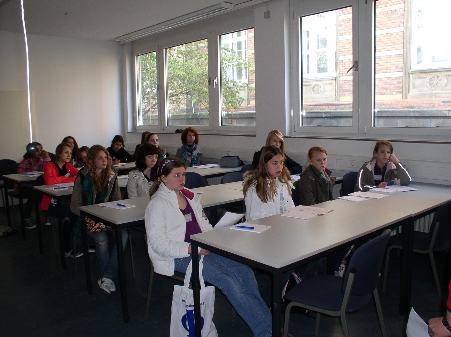 Girls'Day 2010 am Physikalischen Institut
