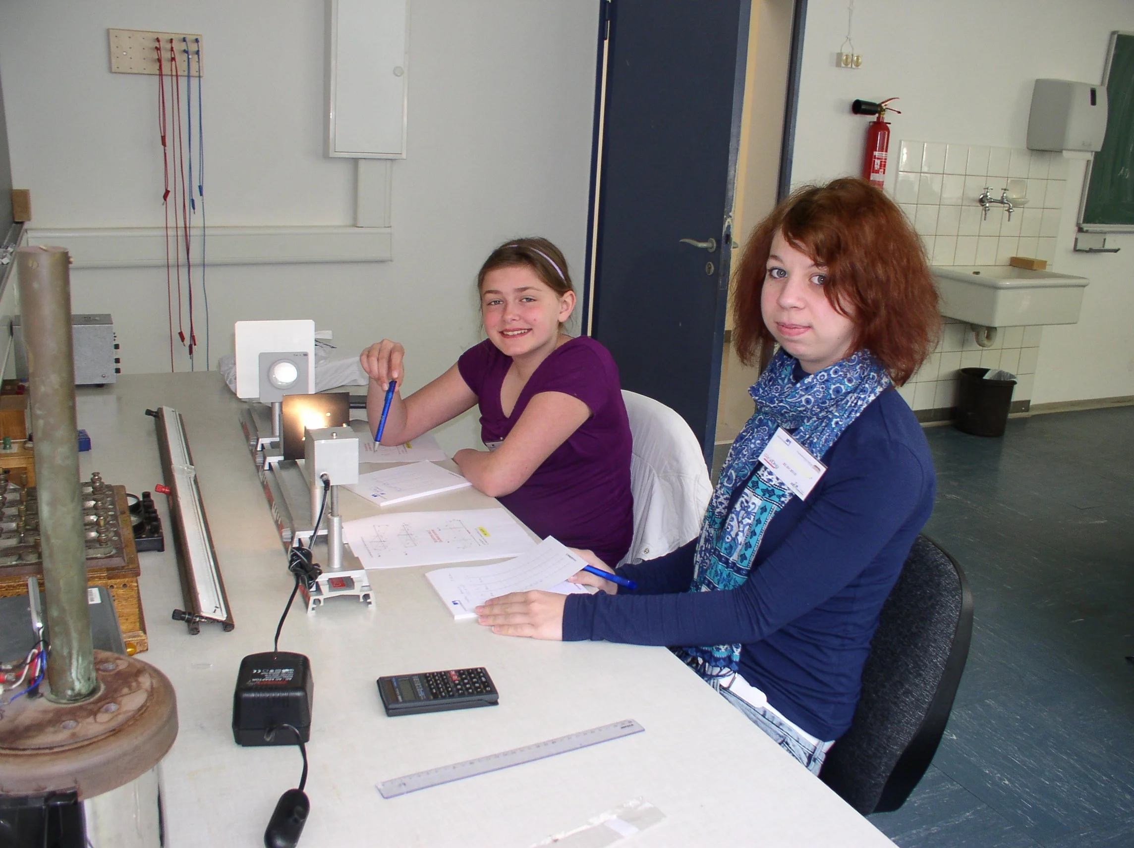 Girls'Day 2010 am Physikalischen Institut
