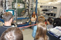 Führung durch Detektorlabore