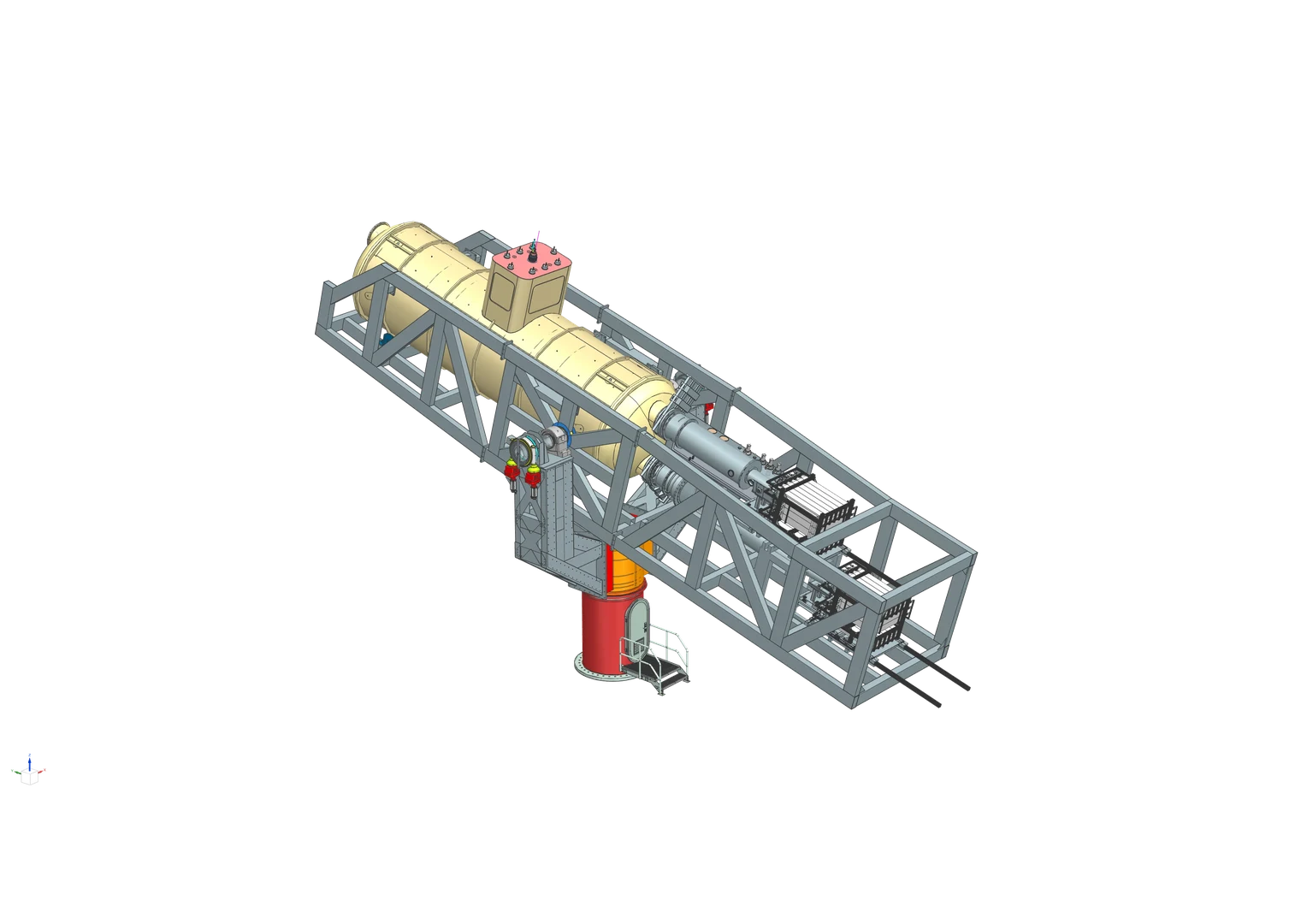 A CAD model of BabyIAXOD