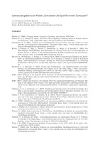 Literaturangaben zum siMINT-Poster