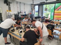 Impressions of the DIY detector workshop