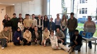 High school students at the ATLAS International Masterclass 2024 in the Research and Technology Centre for Detectorphysics