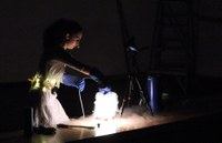 Glühdraht in flüssigem Stickstoff
