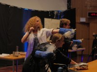 Fliegende Korken