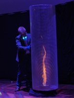 Großer Feuertornado