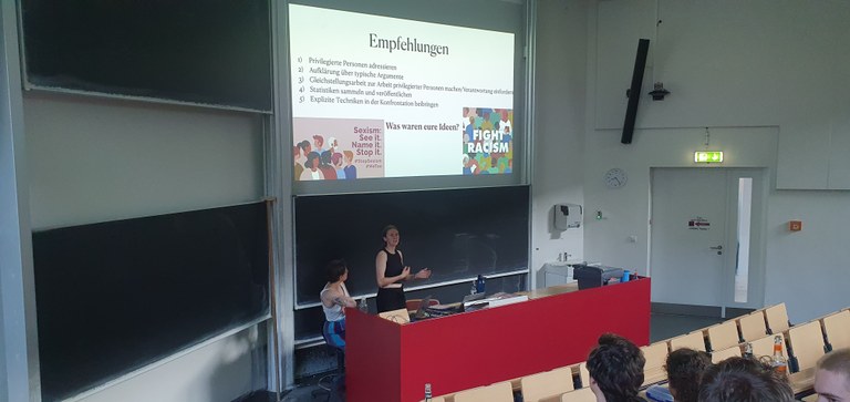 Foto der Vortragenden